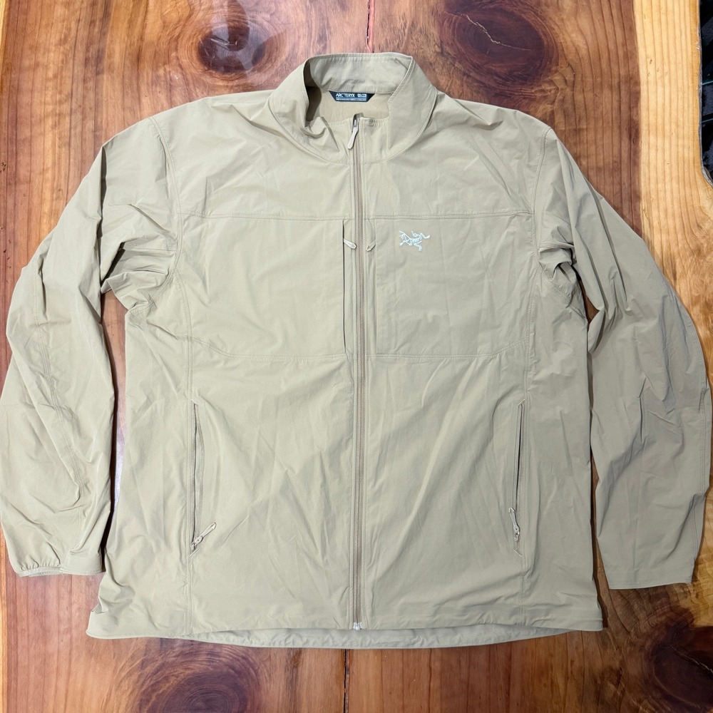Arcteryx Men's Full zip Gamma Jacket XXL 2XL Lightweight full zip Softshell I22